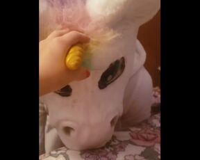 Petting my Unicorn