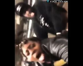 Thot Clapped At A Subway Station During Riots