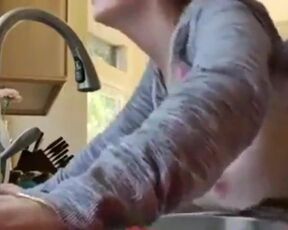 Fucking Friends Wife in Kitchen