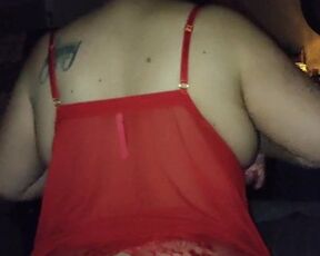 Trashy fat whore