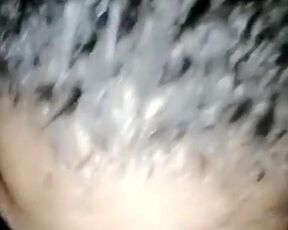 Mixed Girl Sucking My Huge White Cock