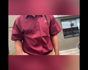 (Risking It All) Lucky McDonald’s Manager Fucks Unhappy Customer On Cafe Lobby Table