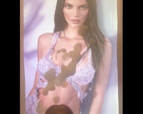 Another Kendall Jenner Cum Tribute