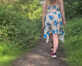 Flashing other walkers in the wilderness amateur porn