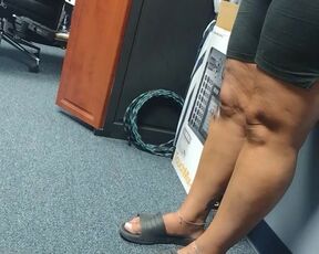 Coworker Shoeplay