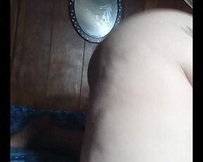 Big white fat ass shaking ready to be fucked