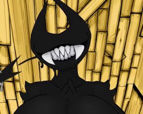 bendy the demon's gift by @FnafNightbot