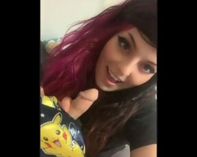 Cute Alt girl gives the best blowjobs