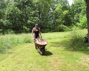 Plugged Slave - Humiliating Farm Chores