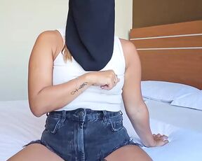 Niqab Women Fingering ass in Doggystyle - Jasmine SweetArabic Arabic Camgirl