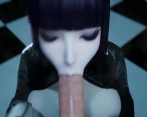 Hot Alice unbelievable blowjob DEEPTHROAT