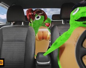 POOKIANA pays with Coochie / FAKE TAXI