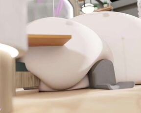 Ren's Special Gift Gigantic Breast Expansion Animation (Prettyclicky)