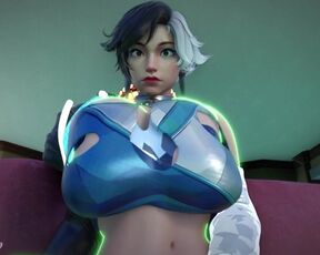 Luna Snow’s Sweet Surprise – Giantess, Breast & Ass Expansion, Marvel Rivals (PrettyClicky)